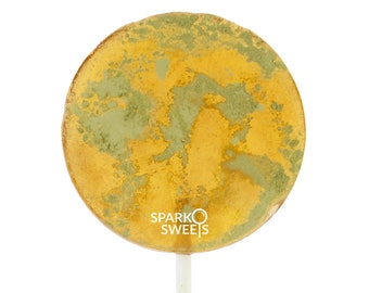 Honey Matcha Handcrafted Lollipops, Made with Organic Honey and Organic Japanese Matcha, All Natural, No Artificial Flavors, No Corn Syrup