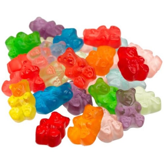 1 lb. Bag of 12 Flavor Gummi Bears