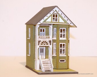 laser cut dollhouse kits
