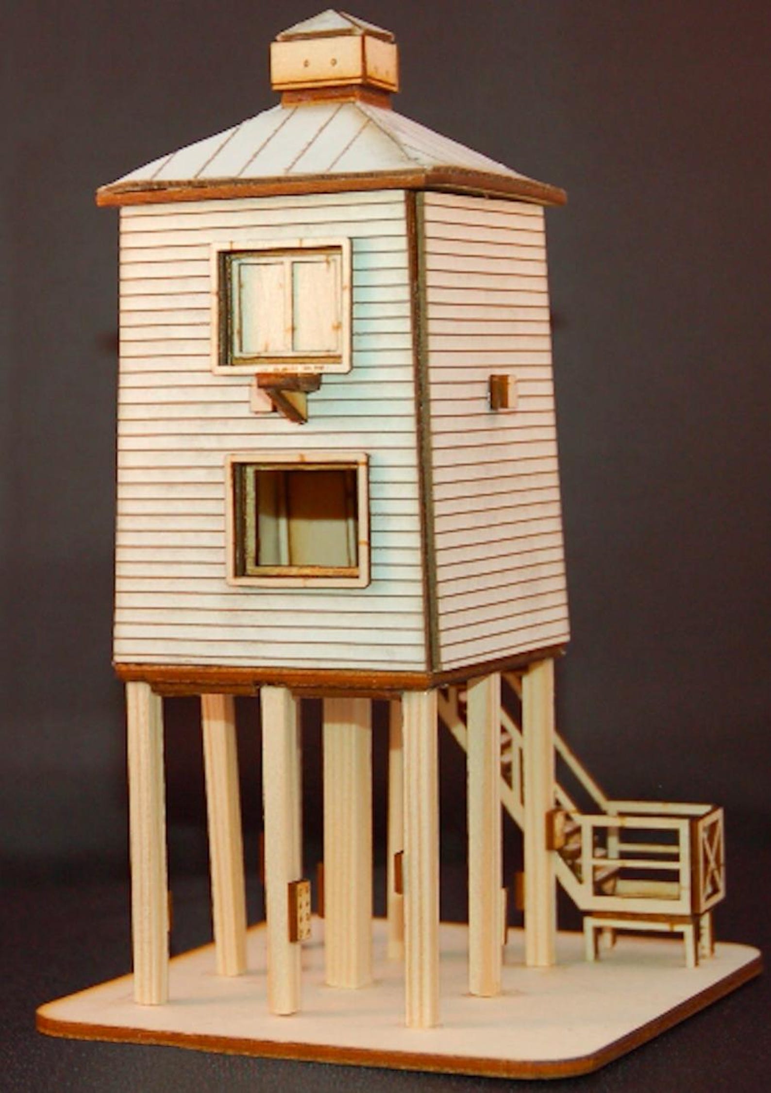 1:48 Seaside Lighthouse Dollshouse Burnham Kit Model Miniature Gift - Etsy