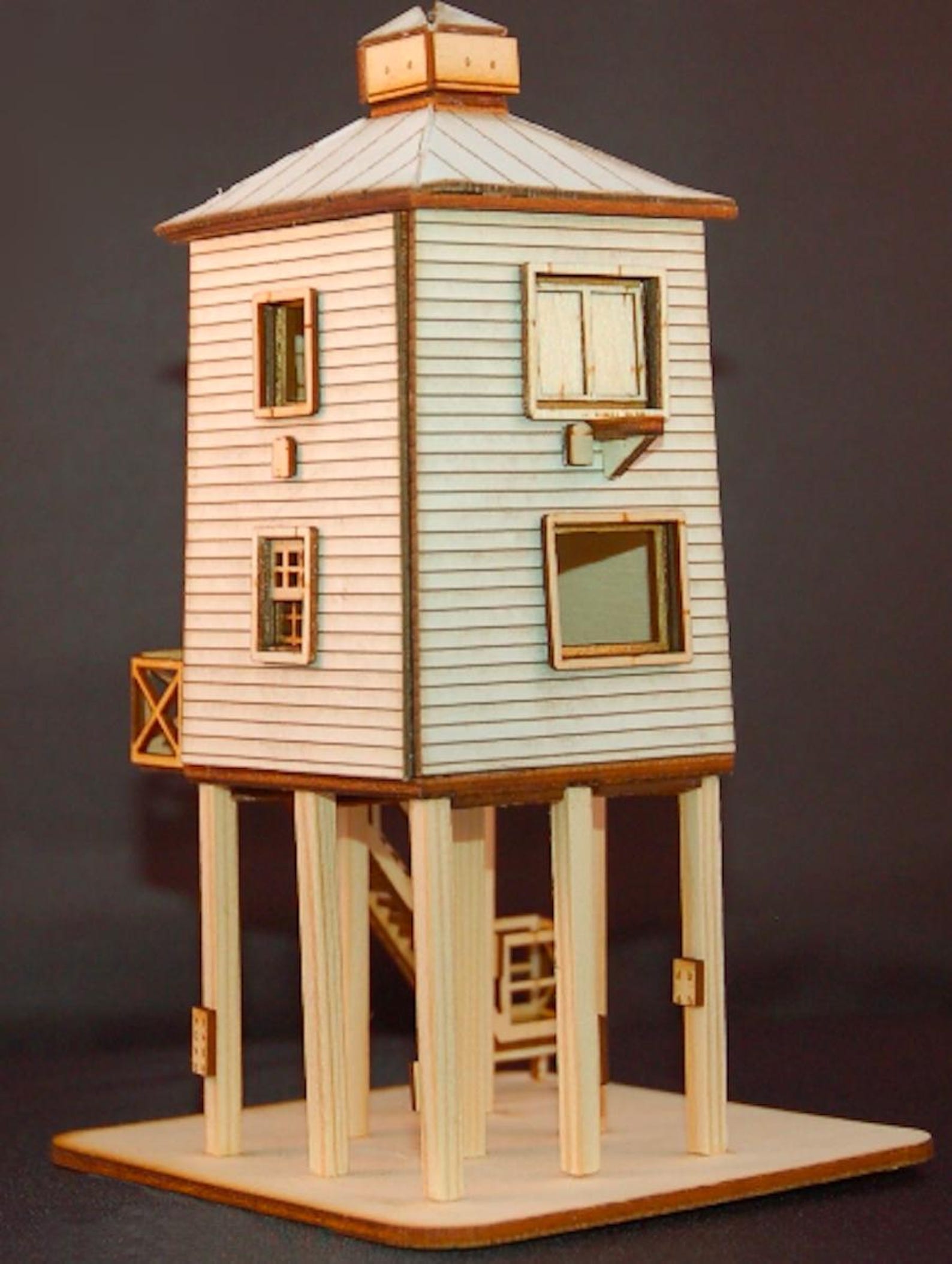 1:48 Seaside Lighthouse Dollshouse Burnham Kit Model Miniature Gift - Etsy
