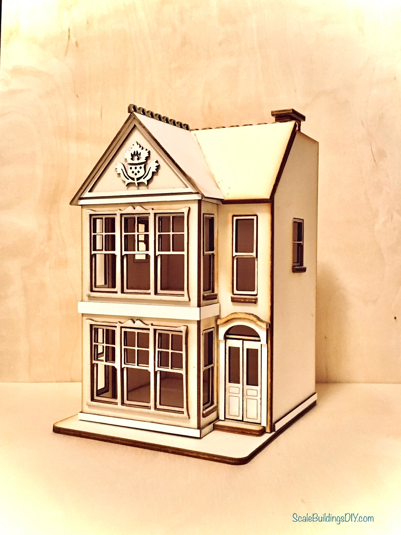 QUARTER SCALE DOLLHOUSE 1/48 House Kit Thistle House Model Etsy UK