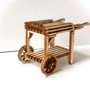 1:24 Marktwagen Zubehör Kit Modell Puppenhaus Miniauture Zubehör Geschenk zum Vatertag