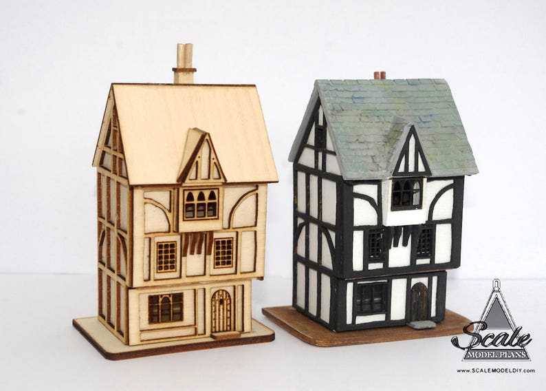 144th Scale Dolls House Miniature Laser Cut Kit the Etsy UK