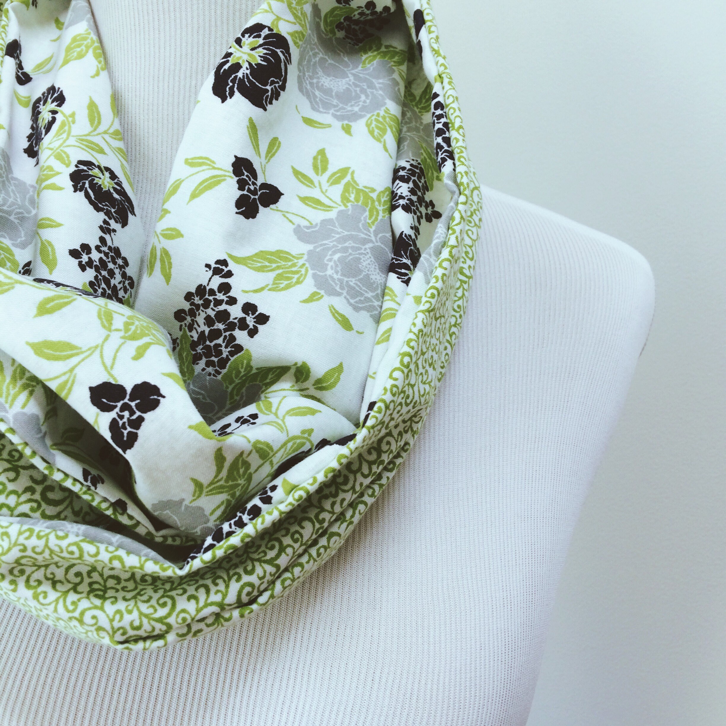lightweight cotton infinity scarf