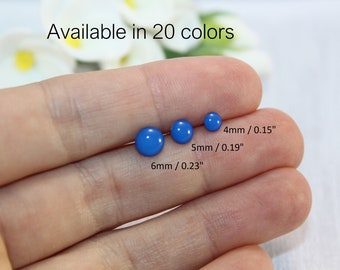 tiny blue stud earrings, small blue stud earrings, little blue stud earrings, small blue studs, little blue studs,tiny blue stud earrings