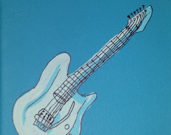 Electric Guitar Painting