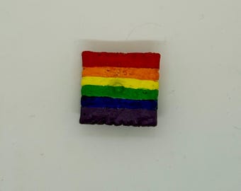 Cheez-It magnets now in RAINBOW! Handmade, unique art. Pride. Cheese It.