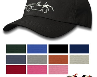AC Shelby Cobra 427 SC - Lights of Art - Baseball Cap for Men & Women - Multiple Colors - Great Italian Classic Car Gift by Legend Lines