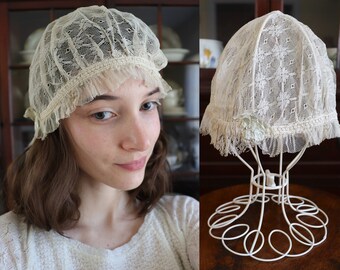 Lace Night Cap - Etsy