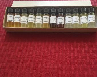 Essential Oil Kits, Essential Oils Set, Essential Oils Gift Set, Buy Essential Oils, Organic Essential Oils, Pure Essential Oils, 3.7 ml ea