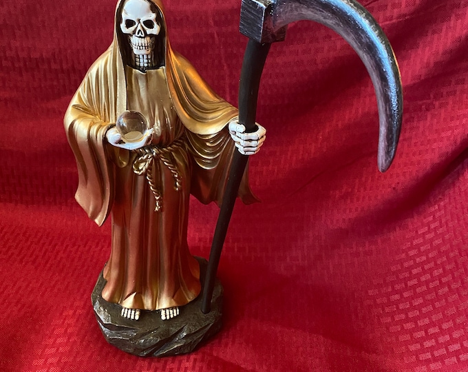 Santa Muerte Statue, Our Lady of the Holy Death, Miracle Worker, Protection,  la Flaquita, Bony Lady, Free Shipping, Good Luck