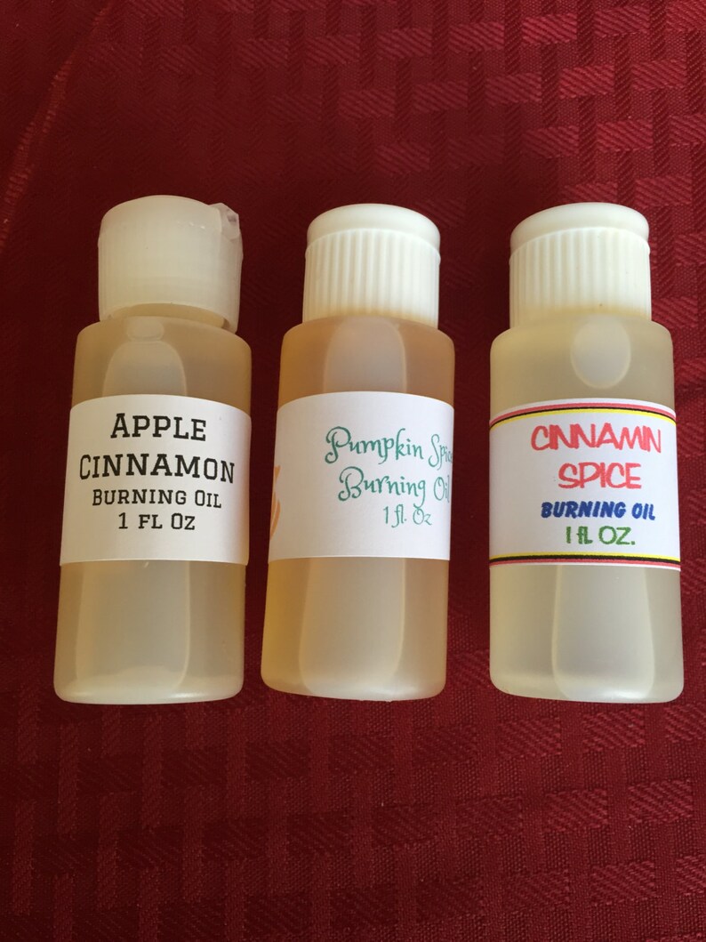 Fall Burning Oil, Burner Oil, Pumpkin Spice Burner Oil, Apple Cinnamon
