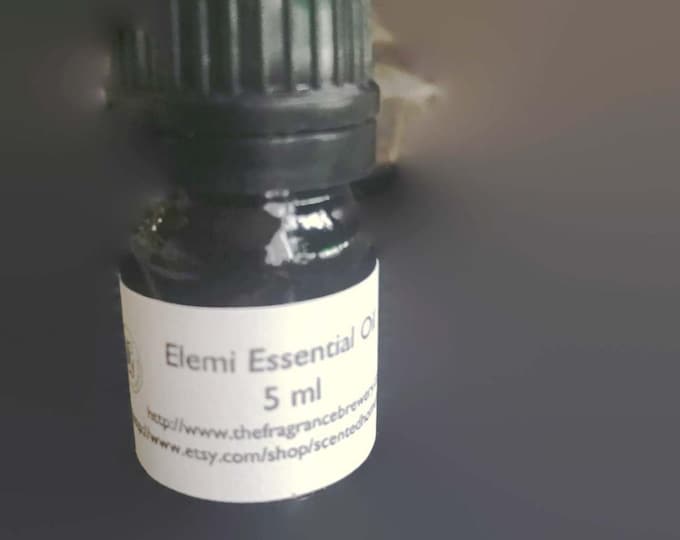 Organic Elemi Essential Oils (Canarium Luzonicum), Pure Elemi Essential Oil, Therapeutic Grade, Respiratory Relief, Buy Pure Elemi