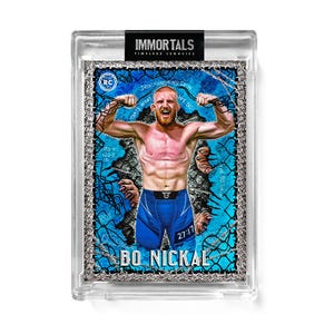 Jordan Spector X Bo Nickal "The Ace" Immortals™ Trading Card, Wrestling Trading Card, Limited Edition Trading Card, Sports Memorabilia