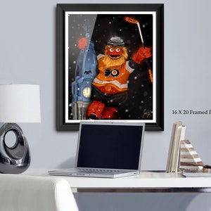 Gritty “GRITIZENS” Philadelphia Flyers - Spector Sports Art -
