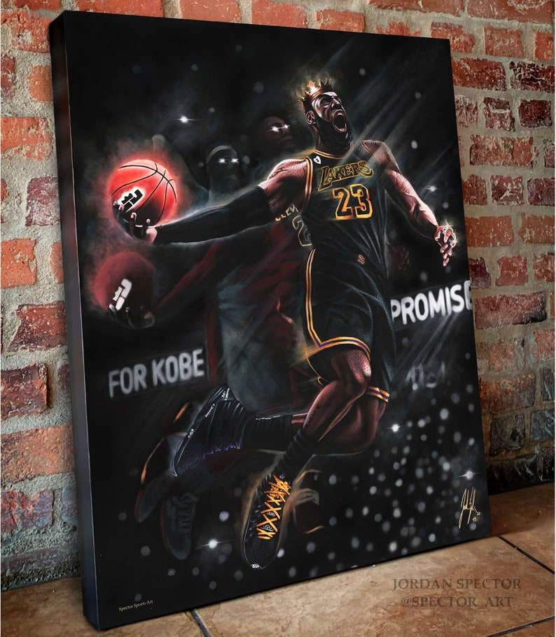 King James \u201cKing Me\u201d Canvas