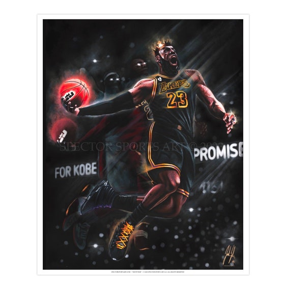 King James “king Me” Canvas Print, Basketball Fan Gift, Basketball