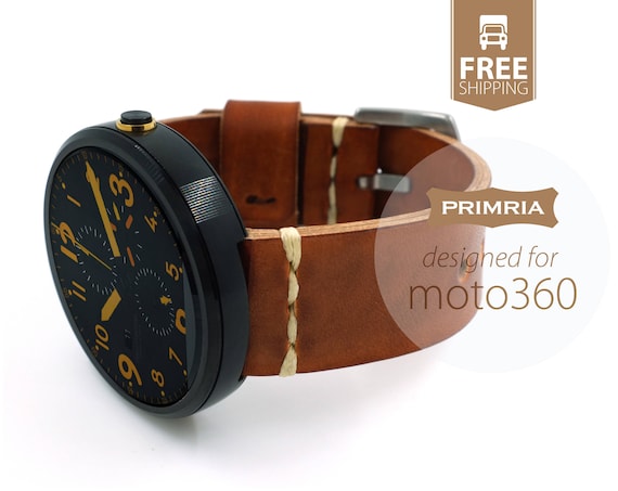 moto 360 1st gen leather band