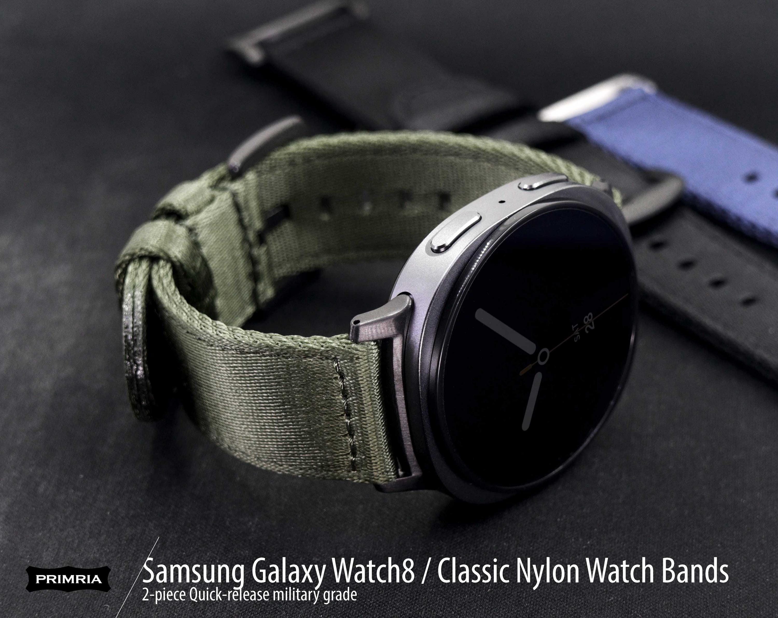Ballistic Nylon Military Watch Bands for Samsung Galaxy Watch 9 8