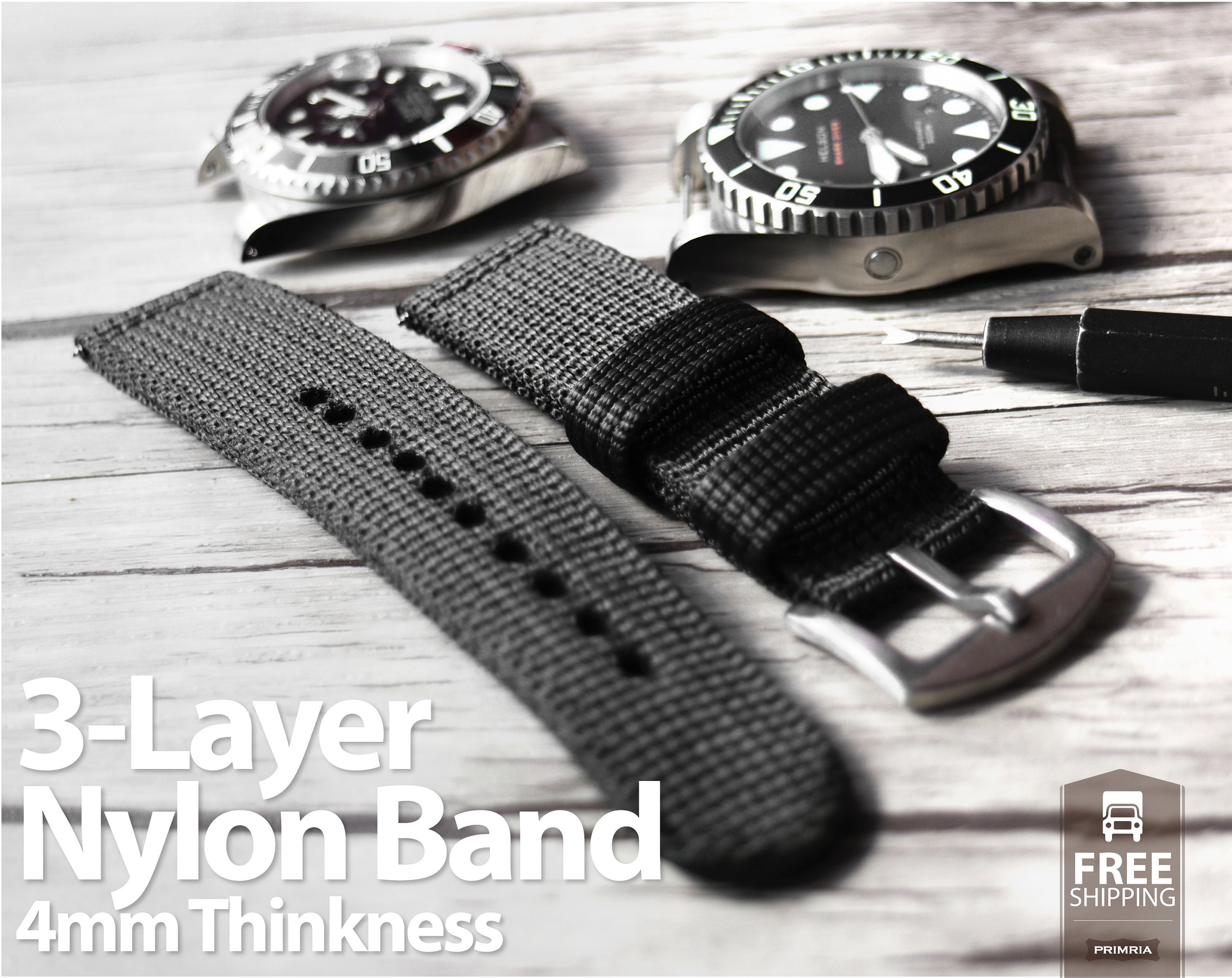 20mm 22mm 24mm Nylon Watch band strap zulu strap Heavy duty nylon straps  watch strap ring buckle for Samsung s3 Watchband