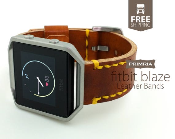 fitbit blaze leather band