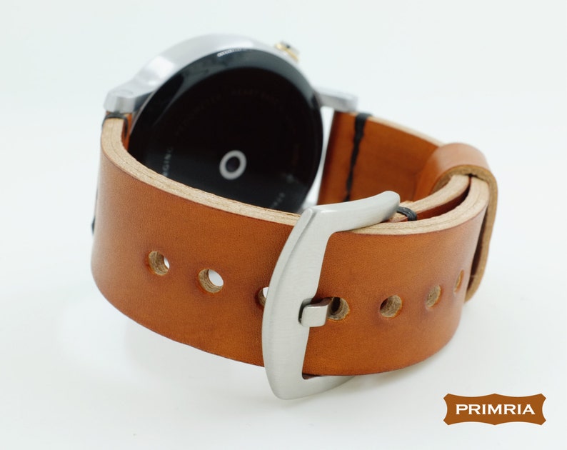 Moto 360 / 2nd Gen Handmade Leather Straps / Bands Etsy