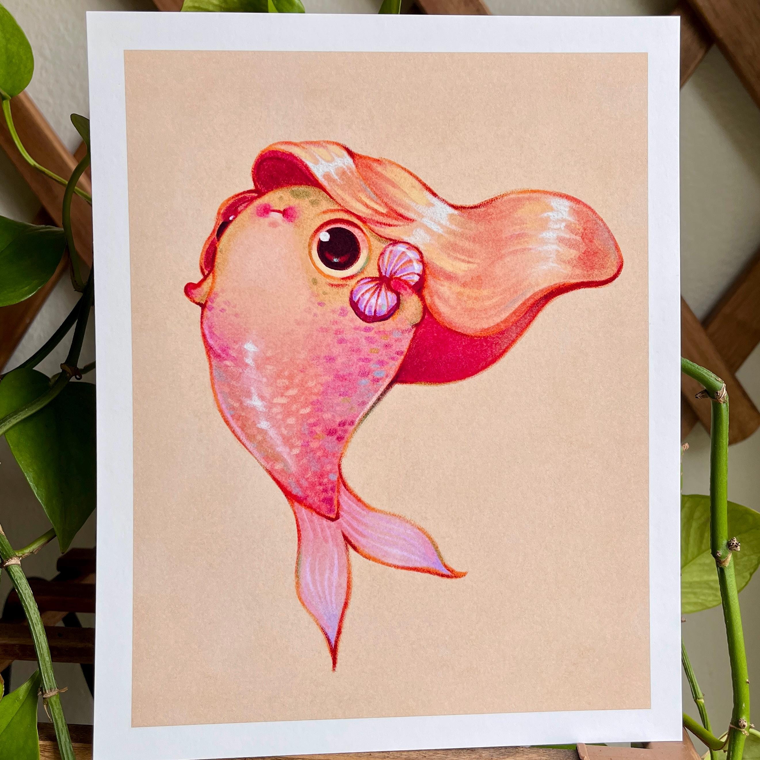 Glamorous Merfrogs Art Print Set | Original Wall Hanging | Mermaid ...