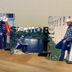 Senior Sublimations-Fotorahmen - Laserschnittdatei für Glowforge & CNC