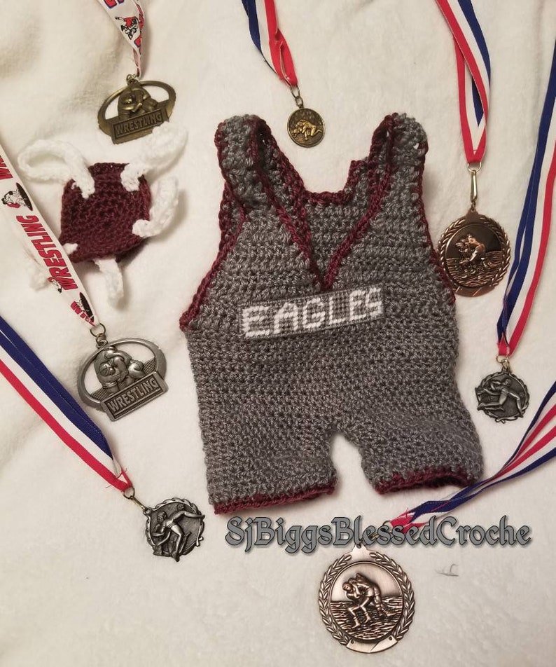 Wrestling baby 03 mo36mo6 to 12 month. Wrestling singlet Etsy