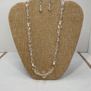 Pure White Necklace Set