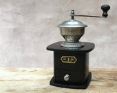 Peter Dienes (PeDe) 915 - 1920s vintage German manual conical burr coffee grinder CUSTOM