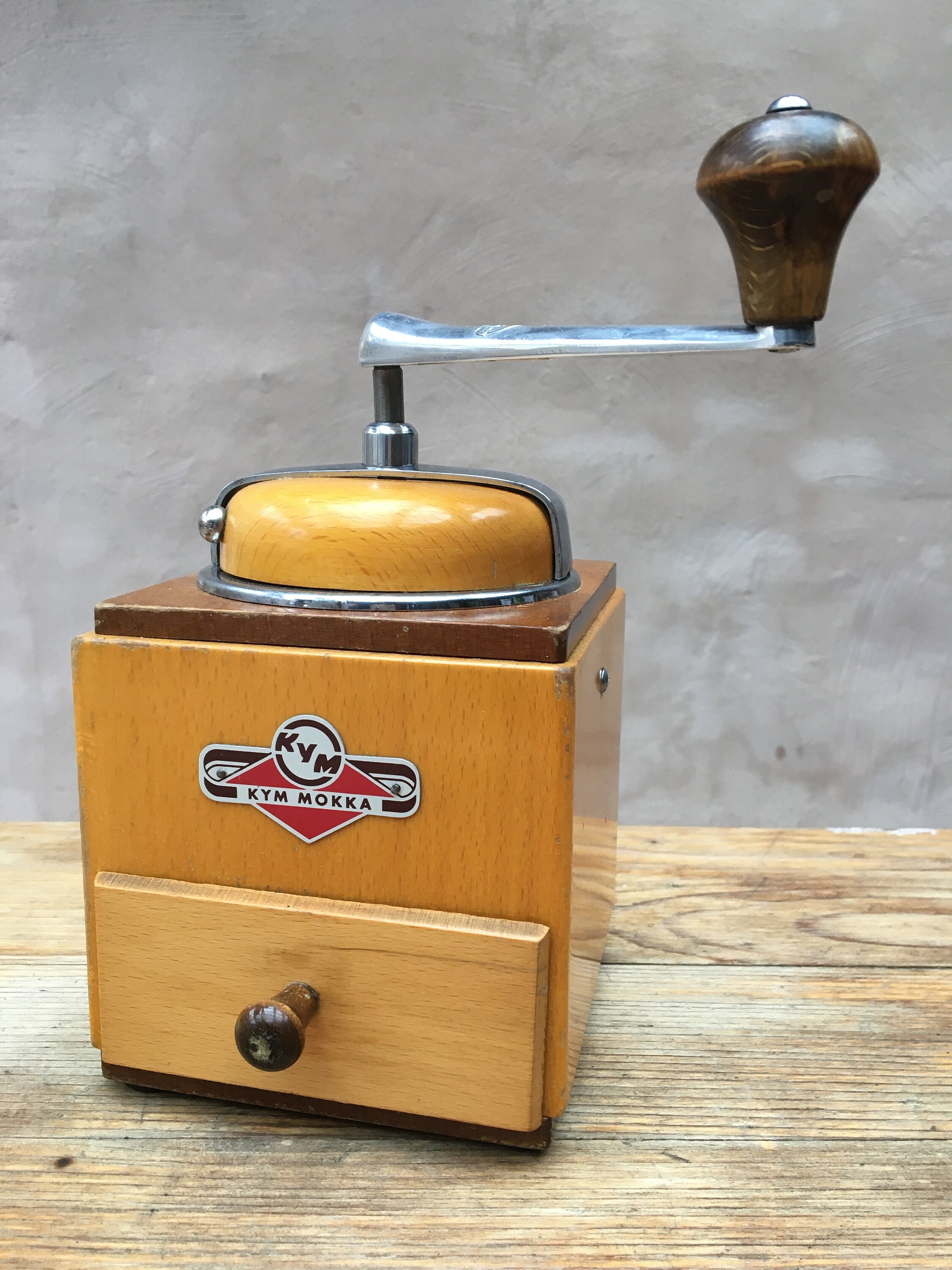 Buy Kym 1950s Vintage German Manual Conical Burr Coffee Grinder コーヒー