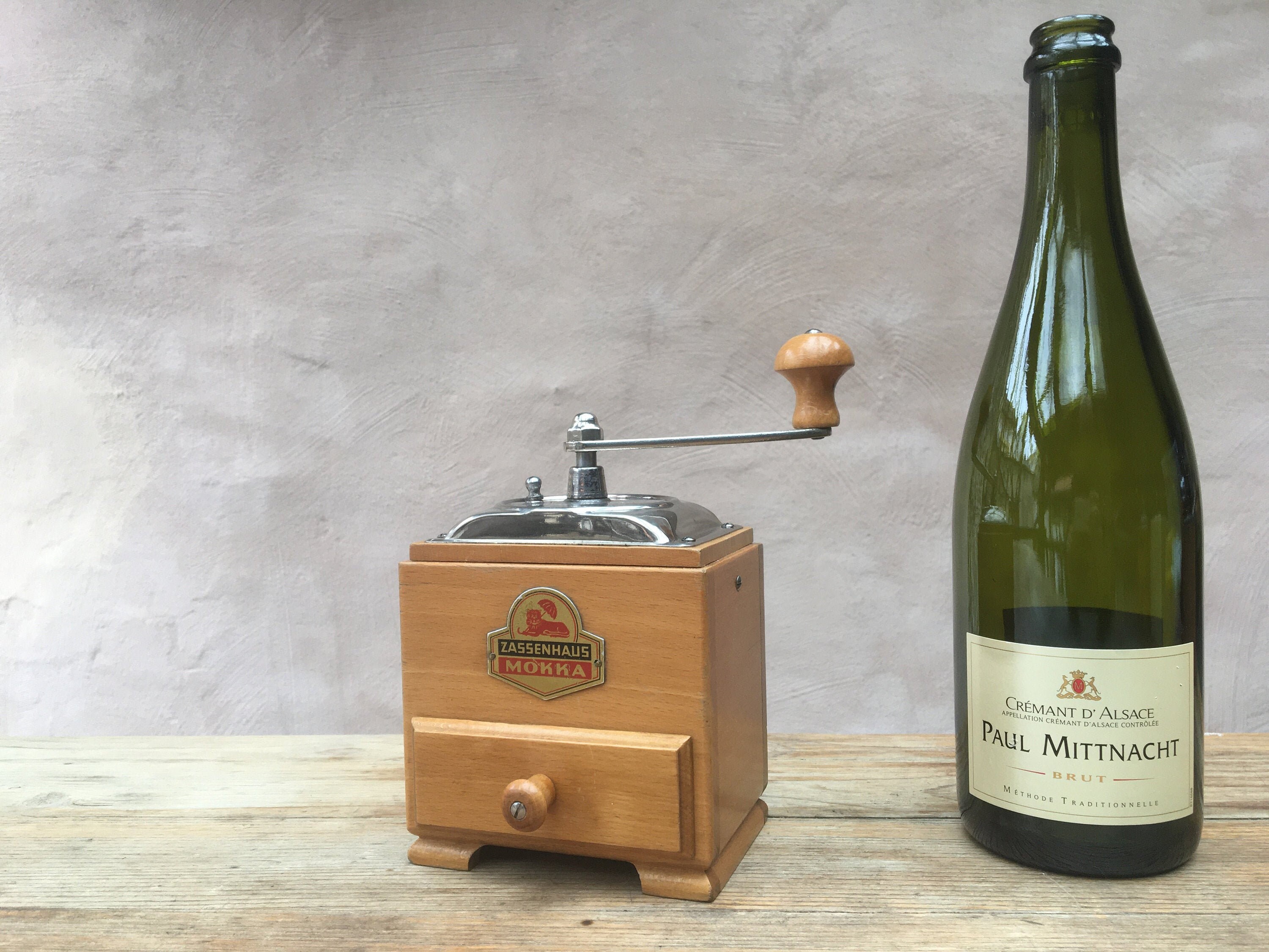 Zassenhaus 190 Zassi Mokka 1950s Vintage German Manual Conical Burr