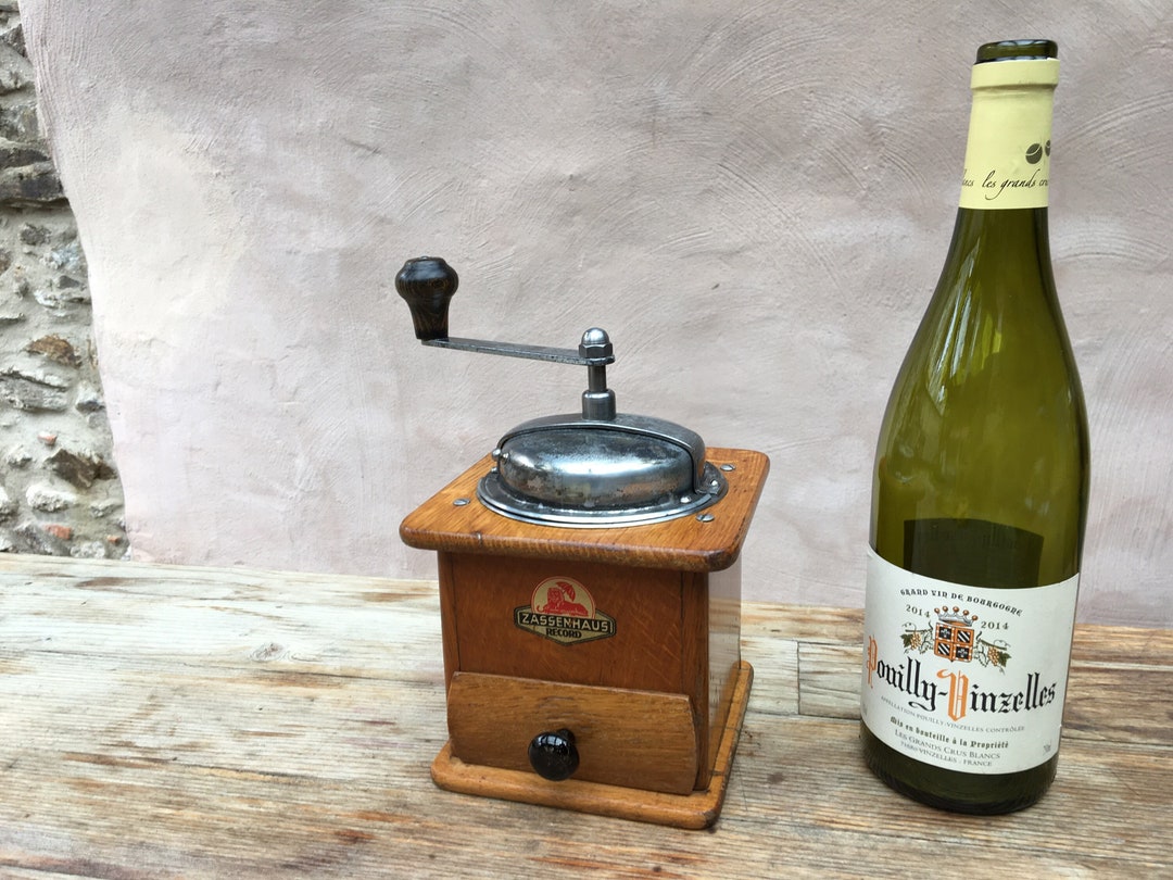 Zassenhaus 334 Record 1930s Vintage German Manual Conical Burr Coffee