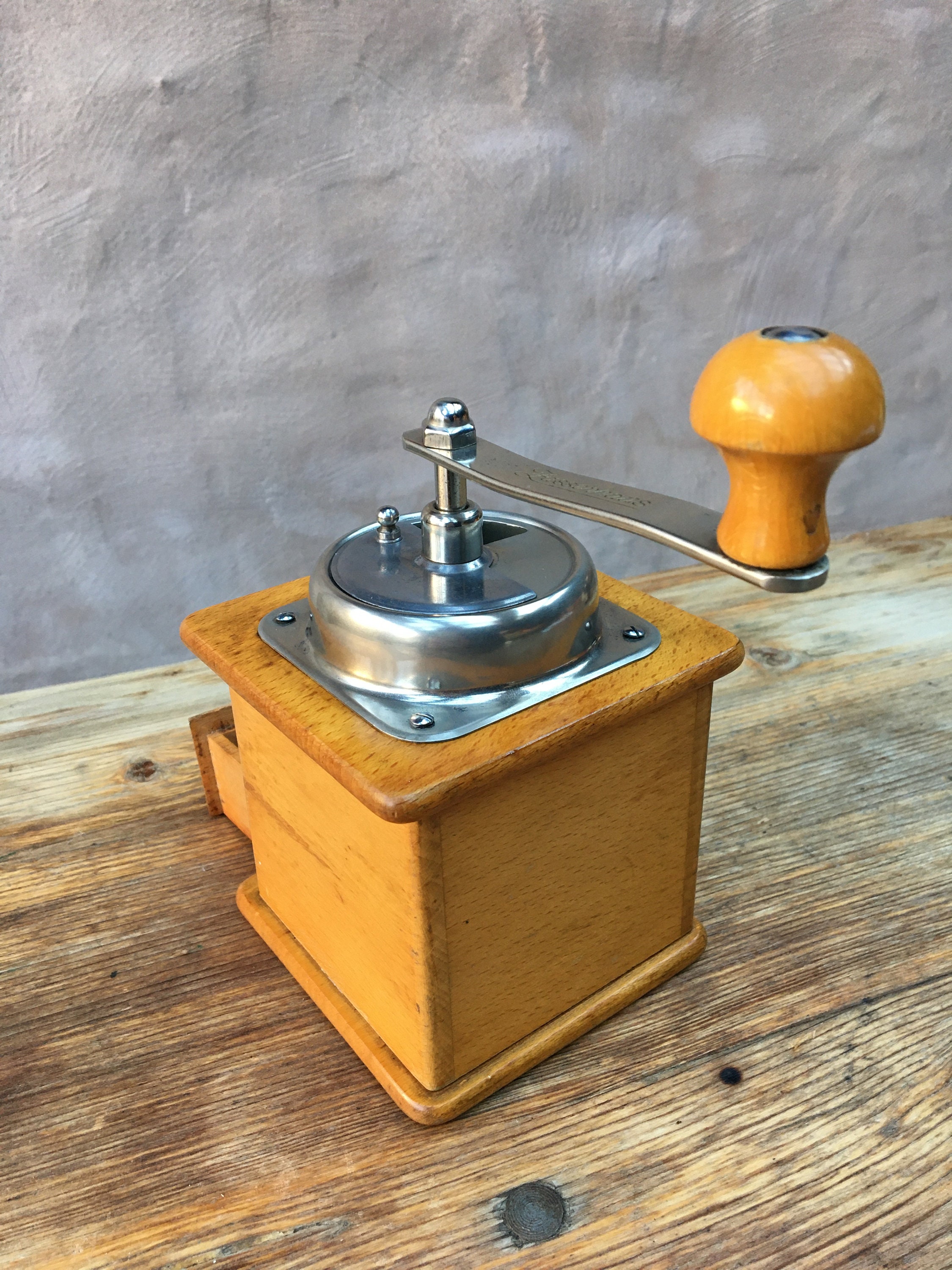 Zassenhaus 1950s Vintage German Manual Conical Burr Coffee Grinder コーヒー
