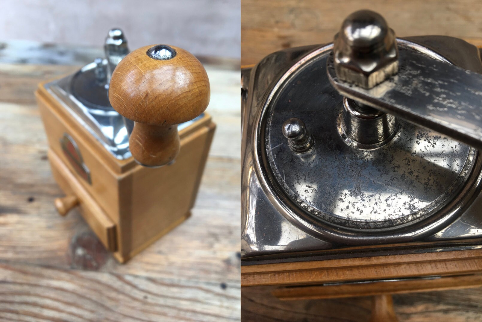 Zassenhaus 190 Zassi Mokka 1950s Vintage German Manual Conical Burr