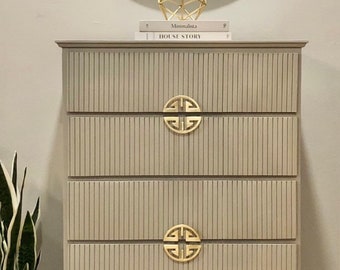 SOLD — Fluted Dresser Chest of Drawers