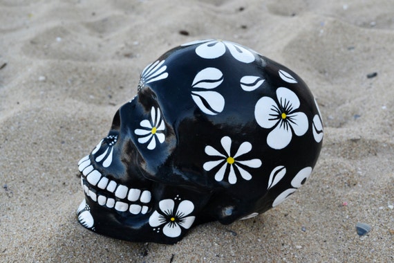 メキシカン スカル フォークアート DAY OF THE DEAD 死者の日 K866 DAY OF THE DEAD*1993's*メキシカンフォークアート*スカル