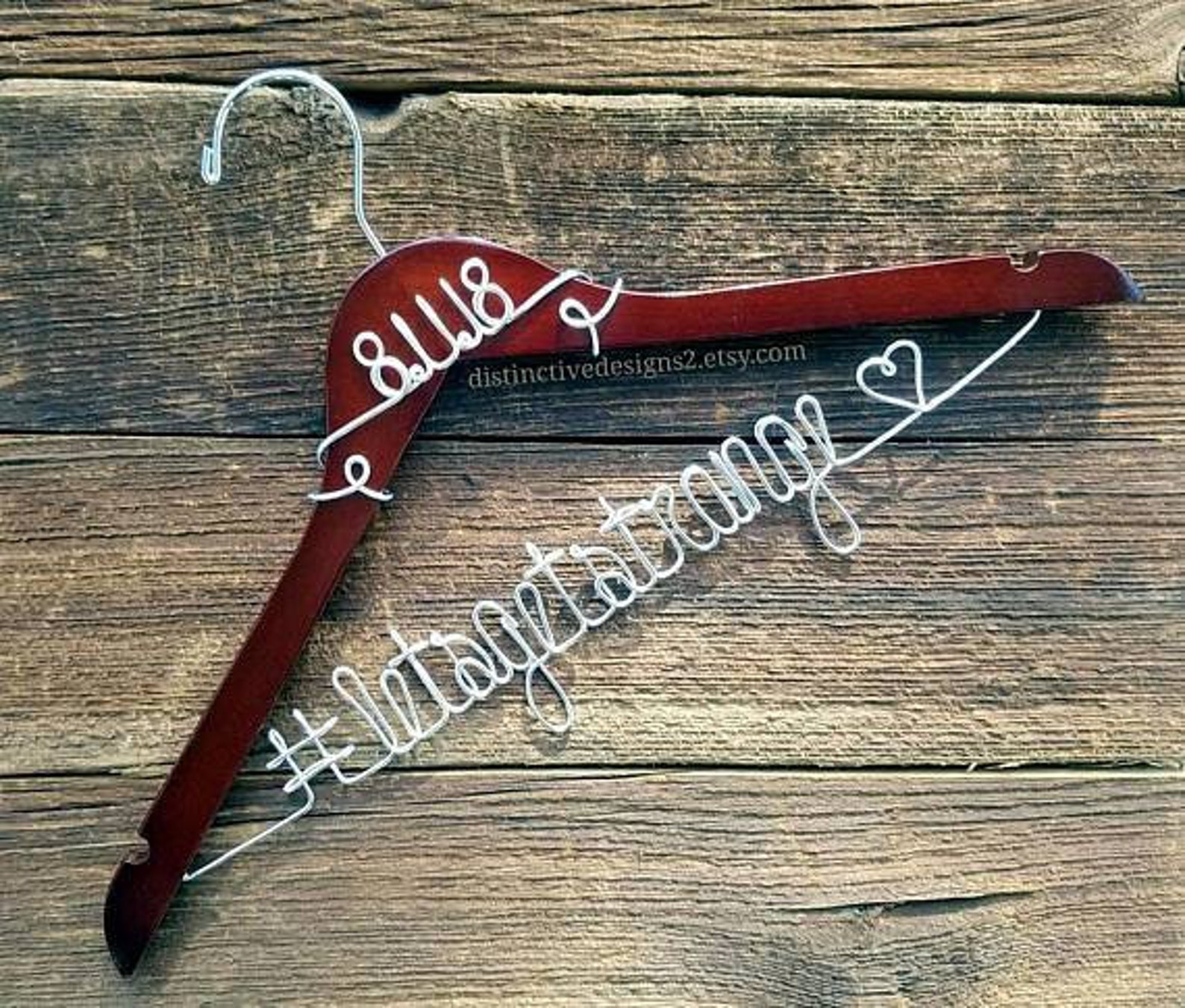 Wedding Dress Hanger Bridal Hanger Mrs Hanger Bride Hanger Etsy