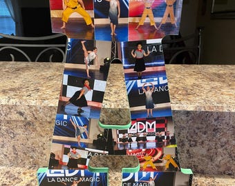 Wooden Letter Photo Collage
