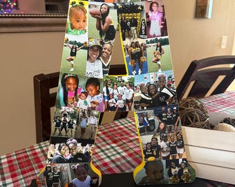 Wooden Letter Photo Collage