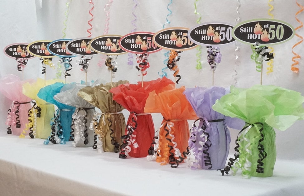 Still Hot At 50 Sign Available In 9 Colors And 5 Ages 50th Birthday