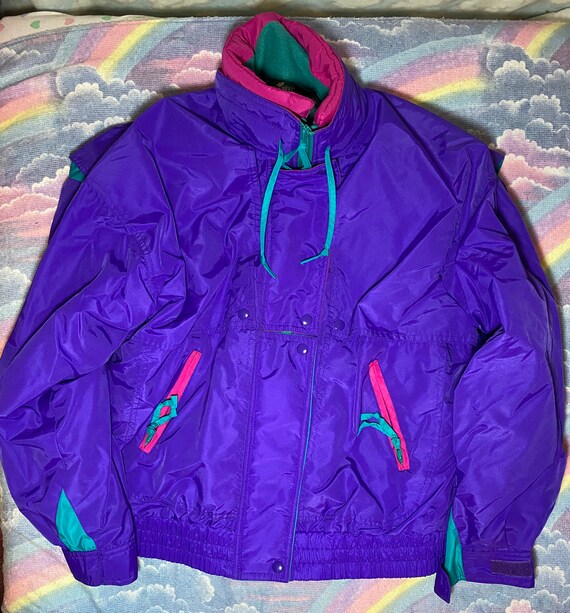 Cabin Creek 1990s 3 in one fleece parka