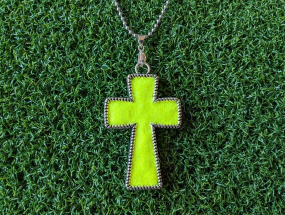 Tennis Cross Necklace - Etsy Australia