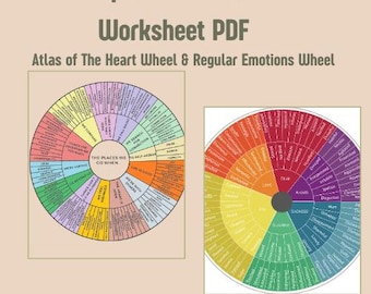 MOLETTE DES SENTIMENTS - Graphique Numérique Des Sentiments | 128 Roues Des émotions Pour L'intelligence émotionnelle - Canada