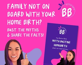 Myth busting home birth digital guide