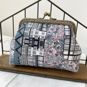 Liberty of London Tudor Belle Pastell Floral Vintage Rahmen Geldbörse/Retro Stil Geldbörse/Geschenk für Sie
