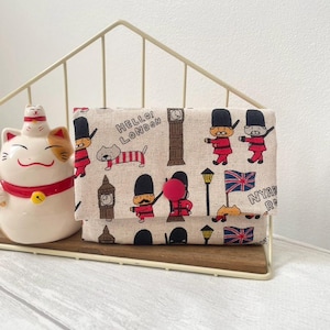 Porte-Feuille Enfant les chatons rigolo à Londres //Porte Carte//Cadeau Enfant