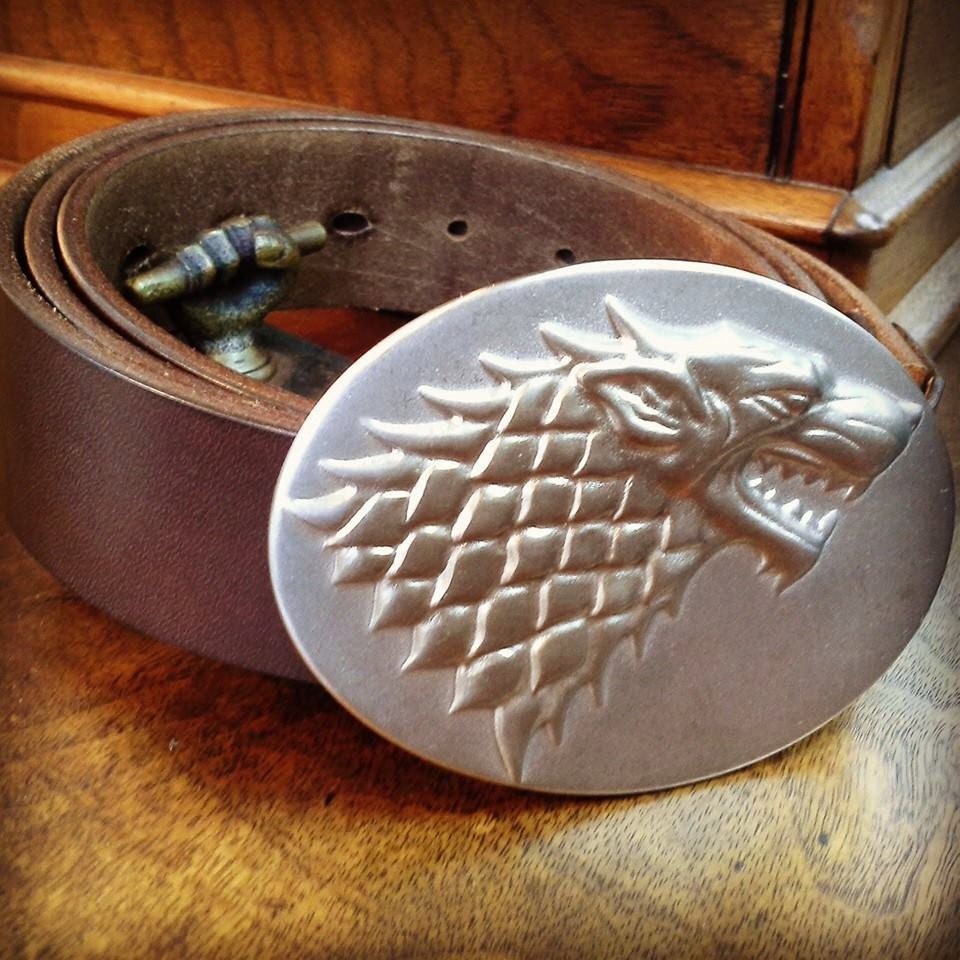 Winter is Coming Game of Thrones Direwolf Stainless Steel Belt Etsy